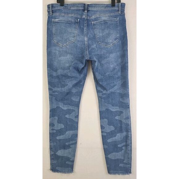 Gap 1969 Jeans Women Size 14/32R Blue Cotton Stretch High Rise Legging Skimmer. - Picture 10 of 14